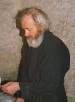 One of the monastery's two remaining monks